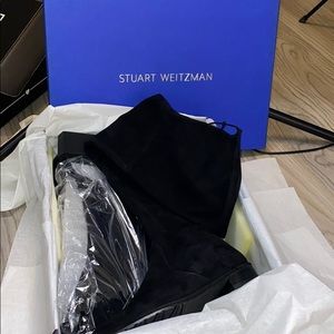 NIB Stuart Weitzman Lowland OTK Suede Boots